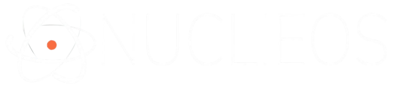 Its Nuclieos Logo in in White Color
